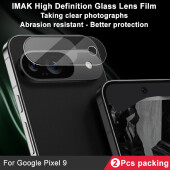 1x 9H Kameraglas für Google Pixel 9 HD KLAR echtes Tempered Glass Panzerfolie Panzerglas Displayschutz Schutzglas Schutzfolie Screen-Protector