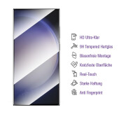 3x 9H Panzerglas für Samsung Galaxy S25 Ultra HD KLAR UV-Liquid echtes Tempered Glass Panzerfolie Displayschutz Schutzglas Hartglas Schutzfolie Screen-Protector