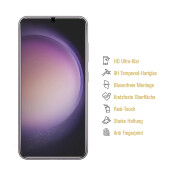 5x 9H Panzerglas für Samsung Galaxy S25 HD klar Tempered Hartglas Displayschutz Schutzglas Schutzfolie Screen-Protector