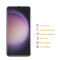 4x flexibles 9H Panzerglas für Samsung Galaxy S25 HD KLAR Displayschutz Schutzglas Schutzfolie Panzerfolie Screen-Protector ANTI-SHOK ANTI-BRUCH-ANTI-STOß