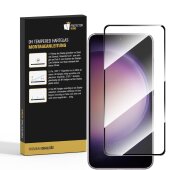 3x 9H Panzerglas für Samsung Galaxy S25 FULL COVER HD KLAR echtes Tempered Glass Panzerfolie Displayschutz Schutzglas Hartglas Schutzfolie Screen-Protector