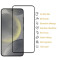 5x Keramik-Glass für Samsung Galaxy S25 FULL COVER HD KLAR Displayschutz Schutzglas Schutzfolie Panzerfolie Screen-Protector