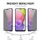 3x Blickschutz 9H Panzerglas für Samsung Galaxy A14 Anti-Spy Privacy Sichtschutz echtes Tempered Glass Panzerfolie Displayschutz Schutzfolie Schutzglas Screen Protector