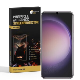 6x 9H Panzerglas für Samsung Galaxy S25 Plus HD KLAR flexibles Nano-Glass Displayschutz Schutzglas Schutzfolie Panzerfolie Screen-Protector ANTI-SHOK ANTI-BRUCH-ANTI-STOß