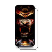 1x 9H Panzerglas für iPhone 16 Pro Max FULL COVER matt Anti-Reflex entspiegelt echtes Tempered Glass Panzerfolie Displayschutz Schutzglas Hartglas Schutzfolie Screen-Protector