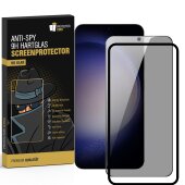 4x Blickschutz 9H Panzerglas für Samsung Galaxy S25...