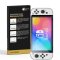 6x Displayschutz für Nintendo Switch Oled Anti-Reflex, matt, entspiegelt Schutzfolie Folie Screen-Protector