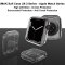 Smartwatch-Hülle für Apple Watch 10 42 mm Schutzhülle Hülle Case Cover Bumper Tasche Transparent Uhr