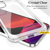 Schutzhülle für iPhone 16 Kamera Case Panzerhülle Handyhülle Cover Tasche Transparent Smartphone Bumper