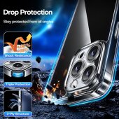 Schutzhülle für iPhone 13 Pro Max Kamera Case Panzerhülle Handyhülle Cover Tasche Transparent Smartphone Bumper