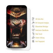 1x 9H Panzerglas für iPhone 16e matt Anti-Reflex entspiegelt echtes Tempered Glass Panzerfolie Displayschutz Schutzglas Hartglas Schutzfolie Screen-Protector