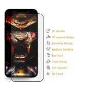 6x 9H Panzerglas für iPhone 16e FULL COVER HD KLAR echtes Tempered Glass Panzerfolie Displayschutz Schutzglas Hartglas Schutzfolie Screen-Protector