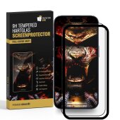 4x 9H Panzerglas für iPhone 16 FULL COVER matt...