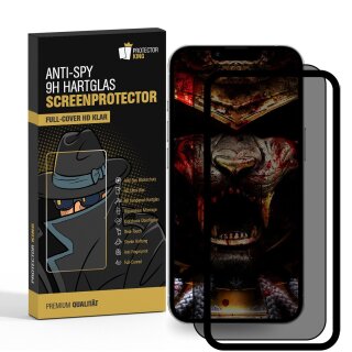 5x Anti-Spy 9H Panzerglas für iPhone 16e FULL-COVER Blickschutz mit Montagehilfe Privacy echtes Tempered Glass Displayschutz Schutzfolie Schutzglas Screen Protector