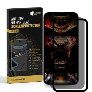 4x Anti-Spy 9H Panzerglas für iPhone 16 Plus Blickschutz mit Montagehilfe Privacy echtes Tempered Glass Panzerfolie Displayschutz Schutzfolie Schutzglas Screen Protector