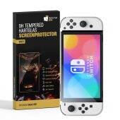 2x 9H Panzerglas für Nintendo Switch Oled matt...