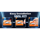 4x 24H Panzerglas für Apple Watch SE 2023 44mm Full Curved HD KLAR mit Montagehilfe Displayschutz Schutzglas Schutzfolie Screen-Protector