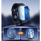 6x 24H Panzerglas für Apple Watch SE 2022 40mm Full Curved HD KLAR mit Montagehilfe Displayschutz Schutzglas Schutzfolie Screen-Protector