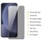 3x Blickschutz 9H Panzerglas für Samsung Galaxy S25 Full-Cover Anti-Spy Privacy Sichtschutz echtes Tempered Glass Schutzfolie Schutzglas Displayschutz Screen-Protector