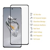 3x 9H Panzerglas für OnePlus 12R Full-Curved HD klar echtes Tempered Glass Panzerfolie Displayschutz Schutzglas Hartglas Schutzfolie Screen-Protector