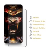 6x 9H Panzerglas für Samsung Galaxy S25 Edge Full-Cover matt Anti-Reflex entspiegelt echtes Tempered Glass Panzerfolie Displayschutz Schutzglas Hartglas Schutzfolie Screen-Protector
