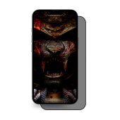3x Blickschutz 9H Panzerglas für iPhone 16 Pro Max Full-Cover Anti-Spy Privacy Sichtschutz echtes Tempered Glass Schutzfolie Schutzglas Displayschutz Screen-Protector