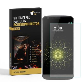 6x 9H Hartglasfolie für LG G5 Panzerfolie Displayglas Schutzglas HD Ultra KLAR Panzerglas Schutzfolie