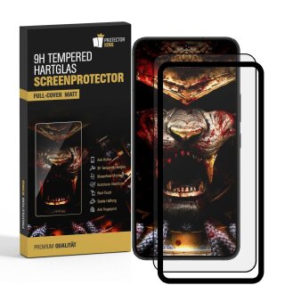 2x 9H Panzerglas für Samsung Galaxy S25 Edge FULL COVER matt Anti-Reflex entspiegelt mit Montagehilfe echtes Tempered Glass Panzerfolie Displayschutz Schutzglas Hartglas Schutzfolie Screen-Protector