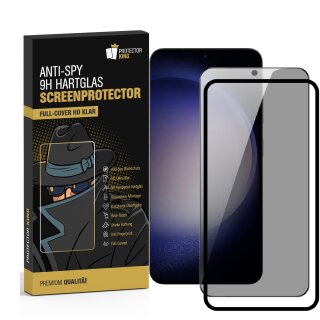 6x Blickschutz 9H Panzerglas für Samsung Galaxy S24 Full-Cover mit Montagehilfe Anti-Spy Displayschutz Schutzglas Schutzfolie echtes Tempered Glass Screen Protector