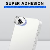 1x 9H Kameraglas für iPhone 16e HD klar Camera Lens Kameraschutz echtes Tempered Glass Panzerglas Screen-Protector
