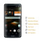 2x Panzerfolie für Huawei Mate 7 ANTI-SCHOCK Displayschutzfolie HD KLAR