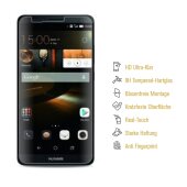 6x 9H Hartglas für Huawei Mate 7 Displayschutz Schutzglas Schutzfolie Panzerfolie Panzerglas Displayglas Tempered Glasfolie Sicherheitsglas Echtglas