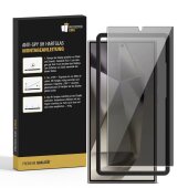 6x Blickschutz 9H Panzerglas für Samsung Galaxy S25 Ultra Anti-Spy Privacy Tempered Glass Schutzglas Screen-Protector