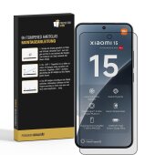 4x 9H Panzerglas für Xiaomi 15 FULL COVER matt...