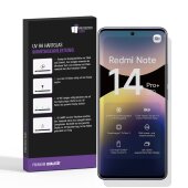 1x 9H Panzerglas für Xiaomi Redmi Note 14 Pro Plus HD KLAR UV-Liquid echtes Tempered Glass Displayschutz Schutzglas Schutzfolie Screen-Protector