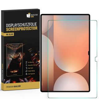 1x Displayschutz für Samsung Galaxy Tab S10 FE Plus HD klar Displayschutzfolie Schutzfolie Folie Screen-Protector