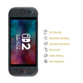 6x Panzerfolie für Nintendo-Switch 2 HD klar Anti-Shock Splitterschutz Displayschutz Schutzfolie Screen-Protector