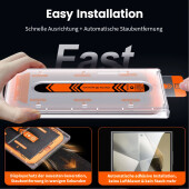 2x 9H Panzerglas für Samsung Galaxy S25 Ultra 3D...