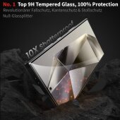 2x 9H Panzerglas für Samsung Galaxy S25 Ultra 3D KLAR Staubfreie Magic-Box echtes Tempered Glass Schutzglas Displayschutz Schutzfolie Screen-Protector