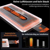 3x Blickschutz 9H Panzerglas für Samsung Galaxy S25 Ultra Full-Screen Anti-Spy Privacy Auto Staubentfernung Schutzglas Displayschutz Schutzfolie Screen-Protector