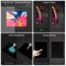 5x Paperfeel für Samsung Galaxy Tab S10 FE Displayschutz Schreiben Malen Skizzieren matt Anti-Reflex entspiegelt Screen-Protector