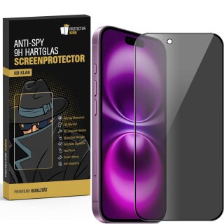 6x Blickschutz 9H Panzerglas für iPhone 17 Anti-Spy Privacy Sichtschutz Tempered Glass Schutzglas Displayschutz Schutzfolie Screen-Protector