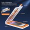 1x 9H Panzerglas für iPhone Air Full-Screen HD KLAR Montagehilfe Tempered Glass Schutzglas Displayschutz Schutzfolie Screen-Protector
