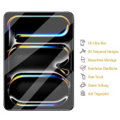 6x 9H Panzerglas für Apple iPad 2025 HD klar Tempered Glass Displayschutz Schutzglas Schutzfolie Screen-Protector