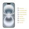 6x 9H Panzerglas für iPhone 17 3D A++ Full-Screen Tempered Glass Displayschutz Screen-Protector