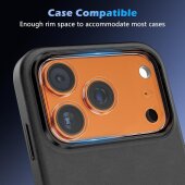 6x Kameraschutz für iPhone 17 Pro Max HD klar Tempered 9H Panzerglas Linse Kamerafolie Screen-Protector