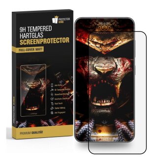5x 9H Panzerglas für Google Pixel 9a Full-Screen matt Anti-Reflex entspiegelt Tempered Glass Displayschutz Schutzglas Screen-Protector