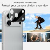 1x Kameraschutz für iPhone 17 Pro HD klar Tempered 9H Panzerglas Linse Kamerafolie