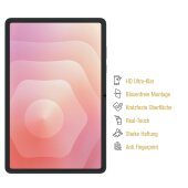 2x Panzerfolie für Samsung Galaxy Tab S11 Anti-Shock HD klar Displayschutz Schutzfolie Screen-Protector