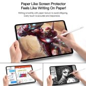 6x Paperfeel für Samsung Galaxy Tab A11 Displayschutz Schreiben Malen Skizzieren matt Anti-Reflex entspiegelt Screen-Protector